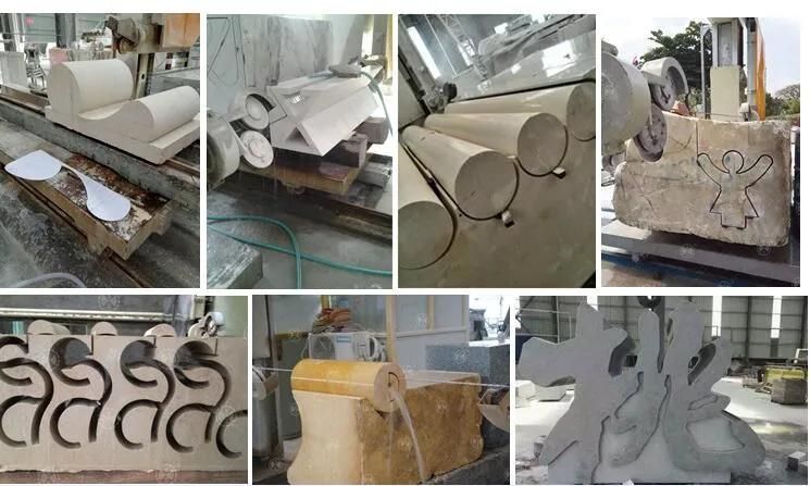 Marble& Granite Stone Cut Machine with CNC Diamond Wire Saw