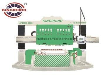 10 Grinding Disc Arc Slab Polishing Machine for Marble Granite Column