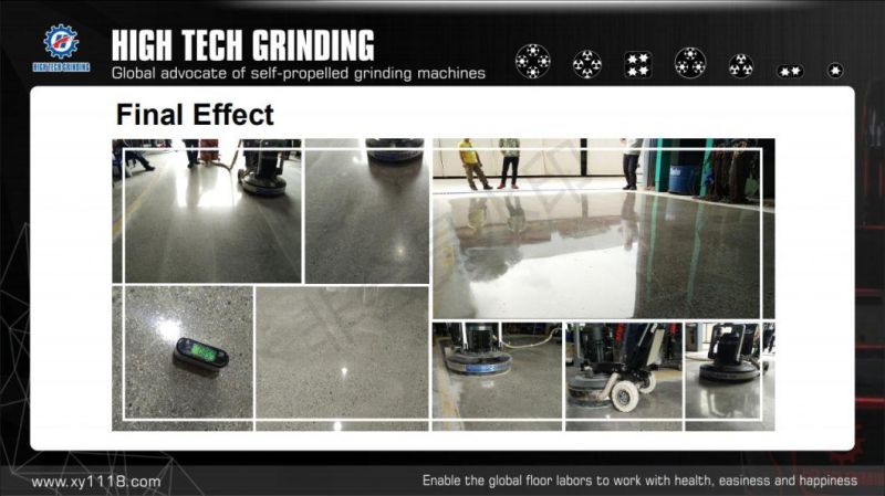 Concrete Terrazzo Floor Grinding Polishing Machine Floor Grinder
