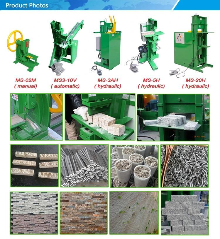 Hydraulic Stone Breaking Machine for Mosaic