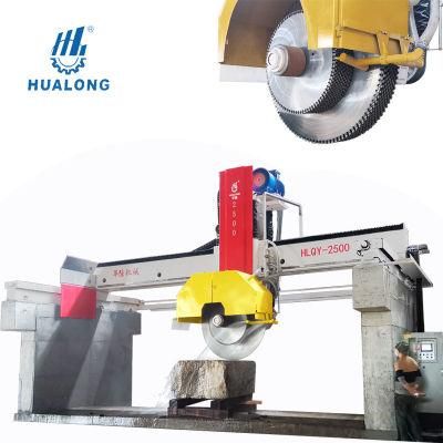 Hualong Hlqh-2500 High Efficiency Multi-Blade Stone Cutting Machine Quarry Granite Marble Stone Block Cutting