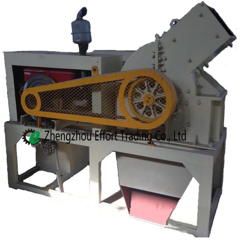 Mobile Diesel Engine Hammer Crushers for Stone Crushing with 5-50 Tph