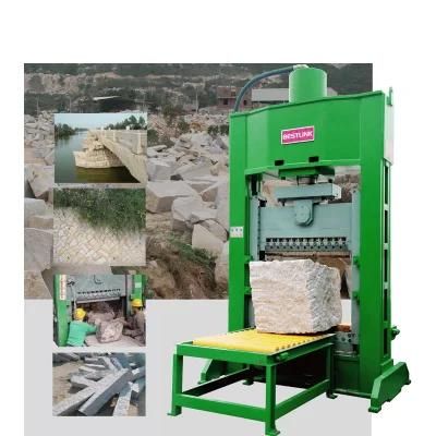 Hydraulic Natural Face Hard Stone Veneer Splitting Machine