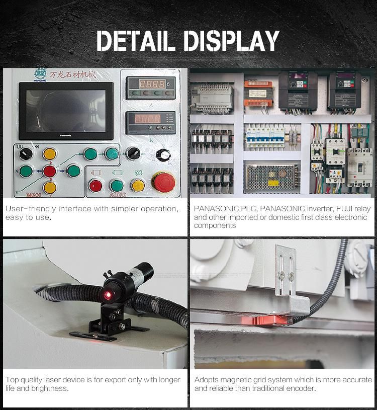 Granite Bridge Saw Cutting Machine