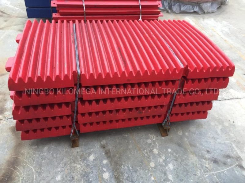 Jaw Crusher Spare Parts Jaw Plate with High Quality