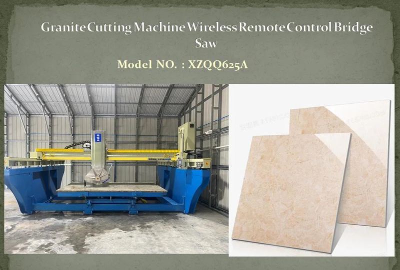 Xzqq625A Fully Automatic Edge Cutting Machine//Bridge Cutting Machine/Bridge Saw