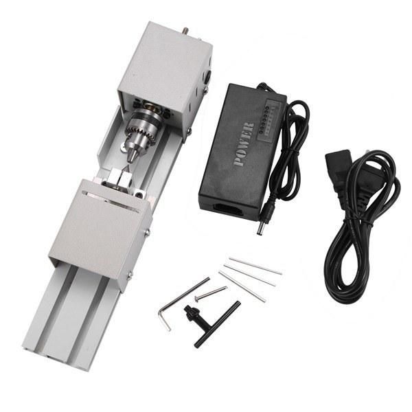 100W Mini DIY Woodworking Lathe Grinding, Polishing and Cutting Car Beads Ball Beads Bead Machine