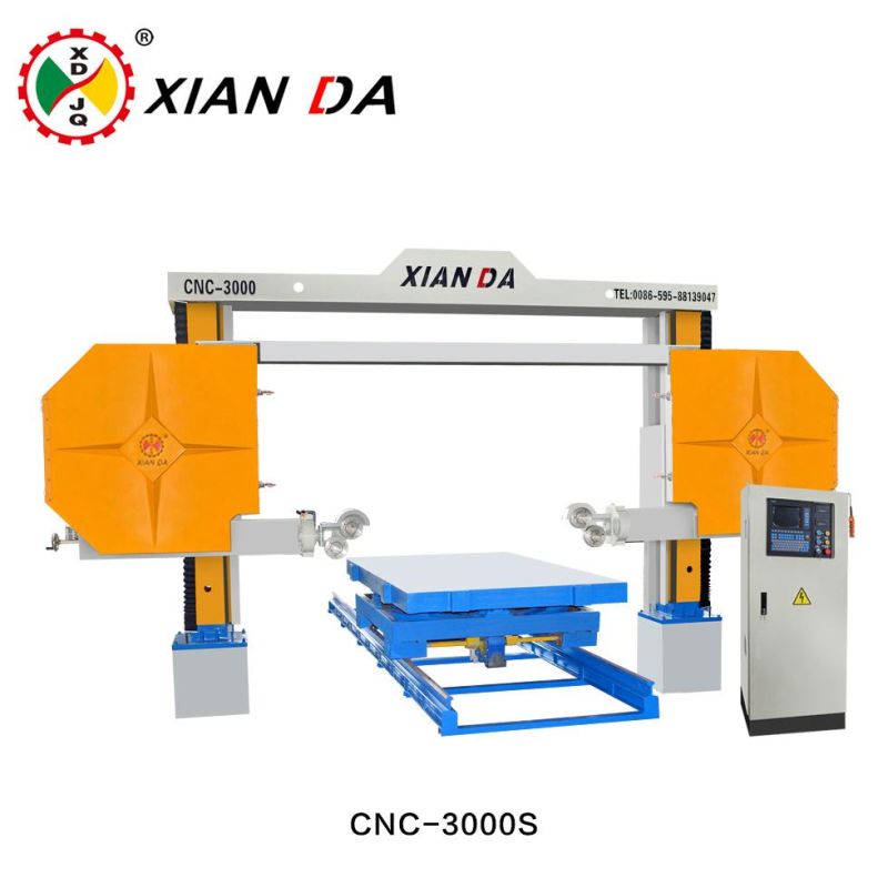 Wire Saw Cutter Machine for Marble Granite Xianda CNC-2000/2500/3000