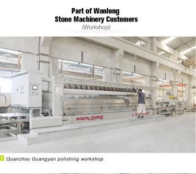 Wanlong Automatic Continuous Resin Grinder Stone Polishing Machine