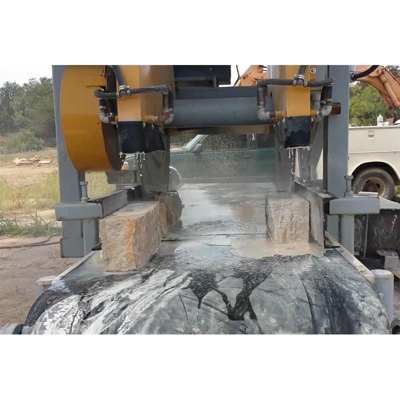 Double Group Cutting Blades Stone Tile Cutter Continuous Double Blade Cutter