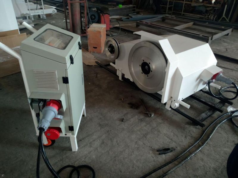 New White 18.5kw 22kw Block Squaring Diamond Wire Saw Machines