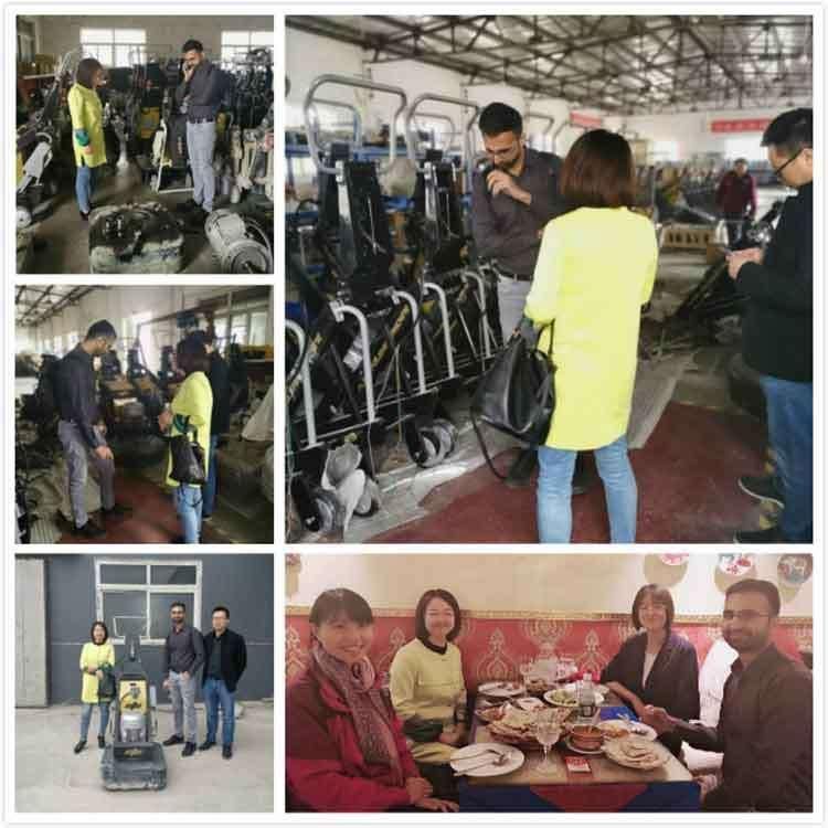 High Speed Frequency Conversion Curing Floor Stone Polishing Machine