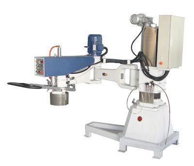 Semi-Automatic Plastic Film Packing Quartz Sheet Stone Polishing Machine