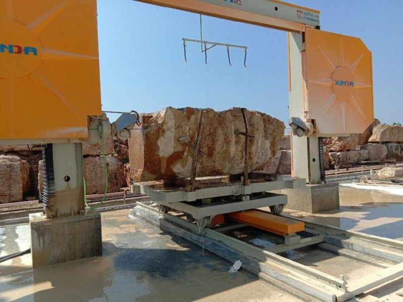 SHXJ1800 Five axis CNC wire saw shaping stone cutting machine with CE certificate