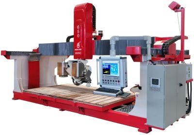 High Speed Multifunctional CNC 5 Axis Stone Machinery for Sale