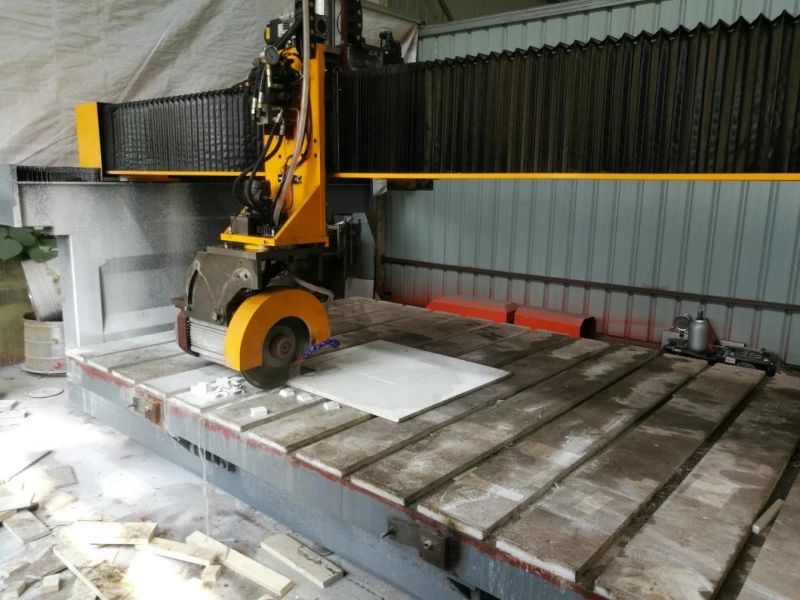 5 Axis Automatic Bridge Stone Cutting Machine for Granite Marble Quartz