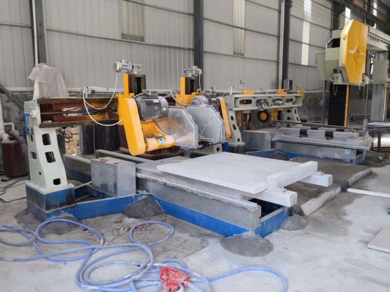 Overseas Service After Sales Column Slab Trimming Machine /Hkb-41500 Four-Blade Edge Cutting Machine for Column Slab