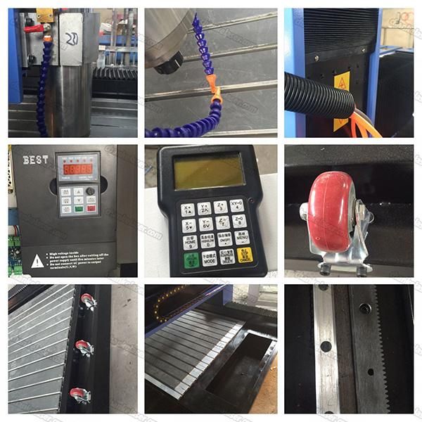 4.5kw /5.5kw Servo Motor Marble Stone Engraving CNC Router
