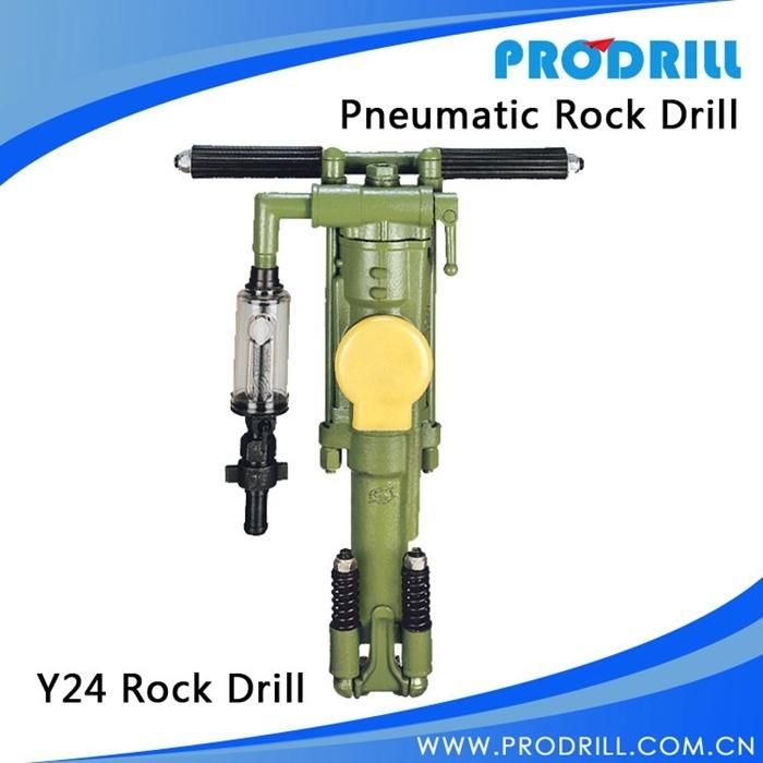 Most Efficient Hand Held Rock Drill Yt24 for Drilling Operations