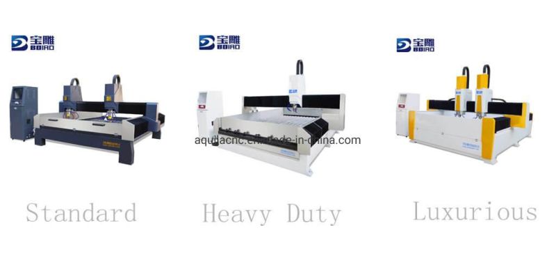 Bd1825A Two Spindle Stone Engraving Machine