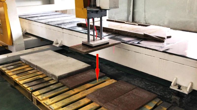 Stone, Marble, Granite, Bridge Cutting & Palletizing Machine Line, Bridge Cutter