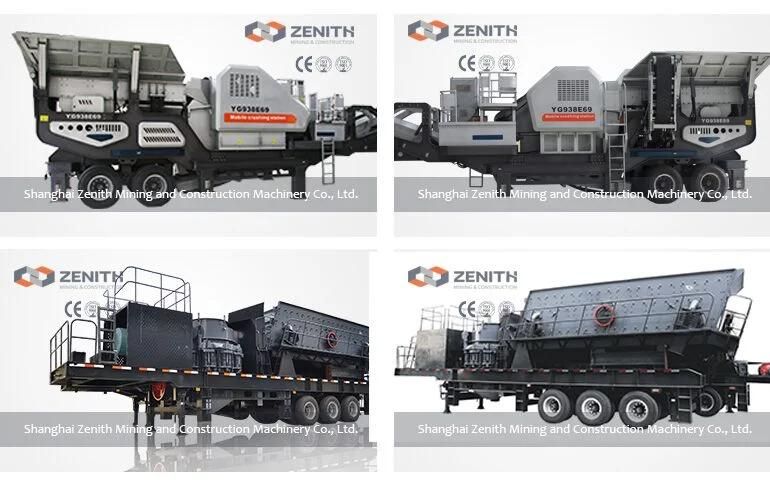 Zenith High Efficiency Mobile Cone Crushing Plant
