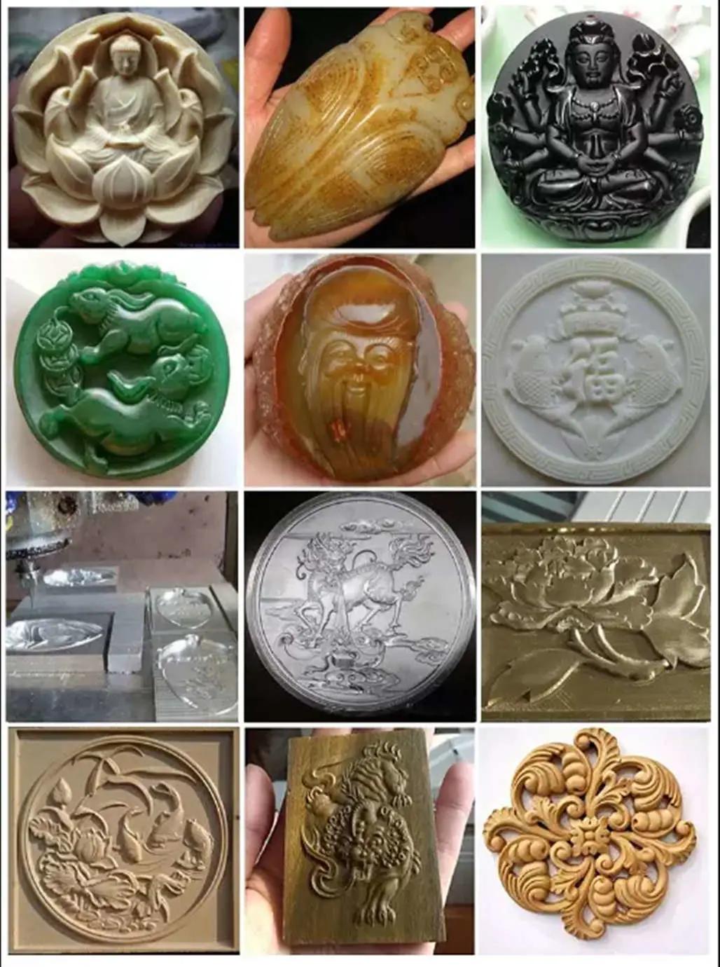 High Speed 3D CNC Stone Marble Carving CNC Engraving Machine