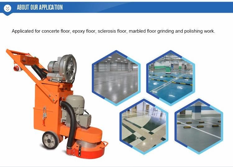 380mm Width 3kw Epoxy Concrete Floor Grinder