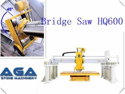 Automatic Bridge Saw with Blade Tilting 45degree (HQ400/600/700)