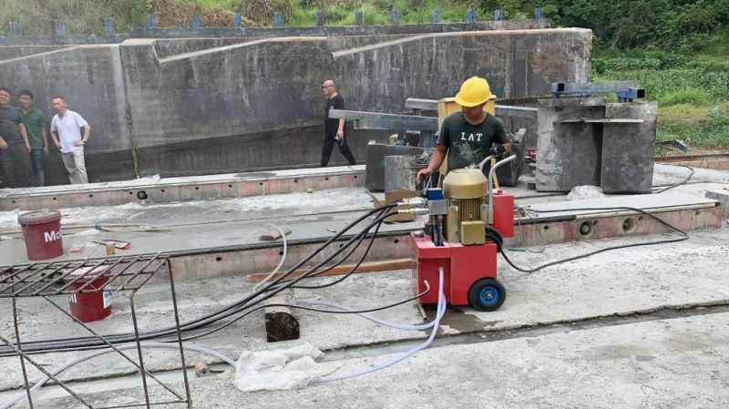 Hydraulic Wire Saw Machine for Tearing Concrete and Steel Contruction