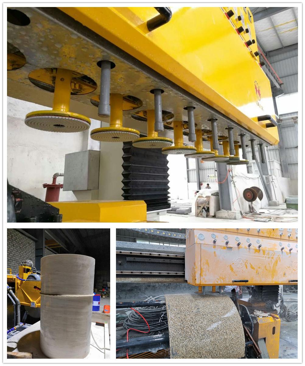 Multi-Polishing Heads Circular Slab Stone Polishing Machine Manufacturer