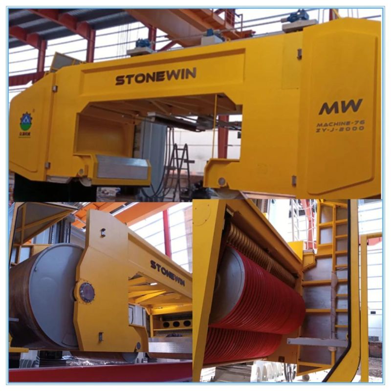Cutting Tool Diaomond Multi Wire Saw Machine Processing Large Slabs