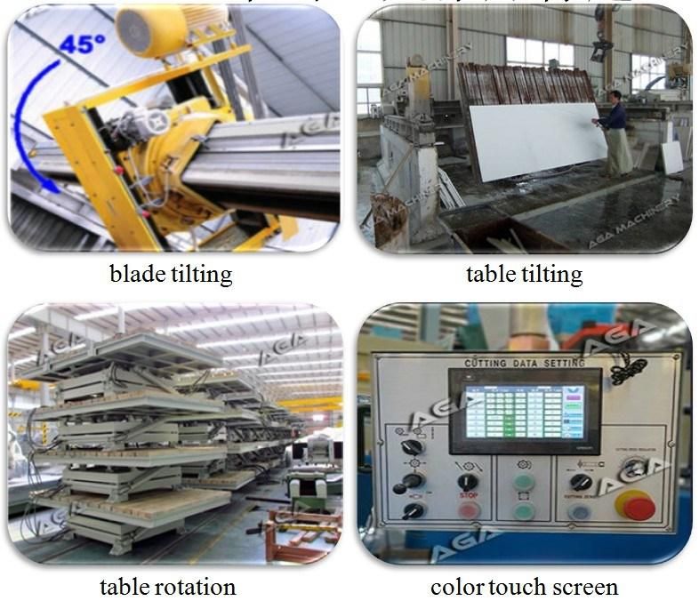 Automatic Fast Bridge Saw Stone Cutting Machine Marble Cutting Machine (HQ400-600-700)