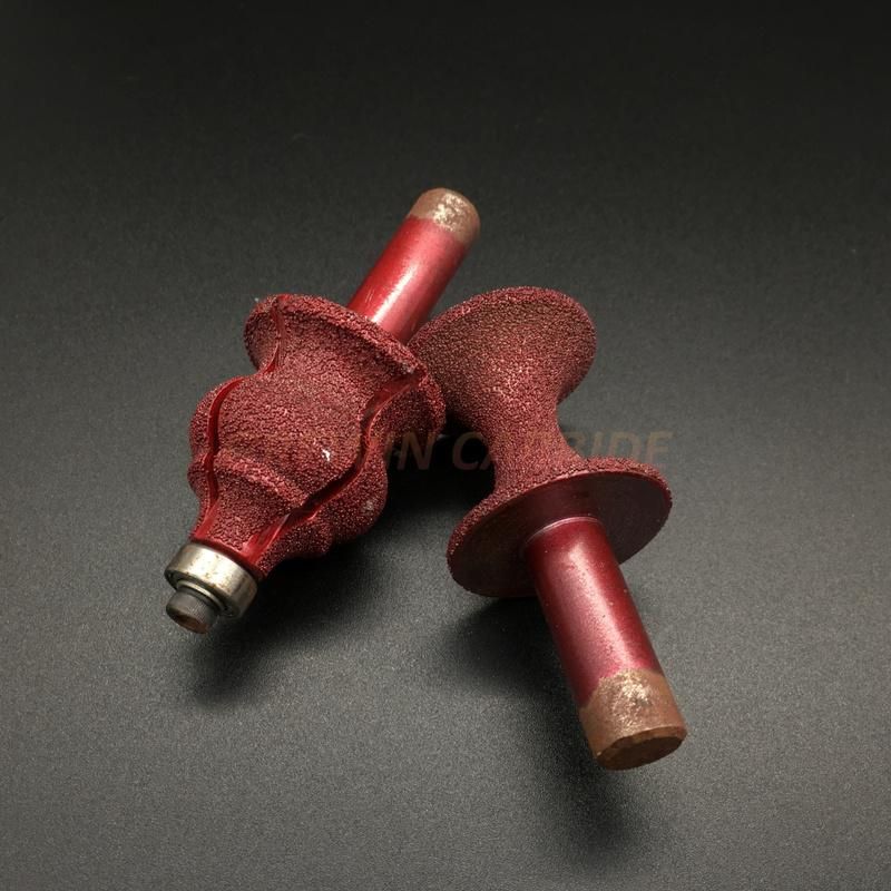 Gw Carbide- Brazed CNC Stone Carving Knife, Stone Carving Tools, Embossed Words, Granite Diamond Carving Machine Tool with High Resistance and Good Quality
