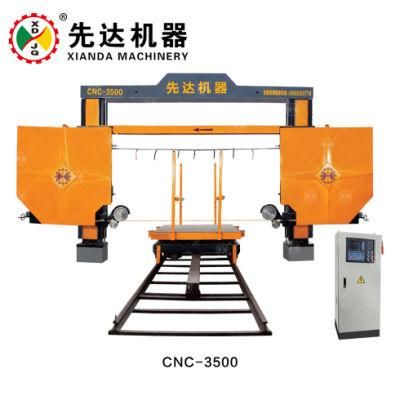 CNC Stone Diamond Wire Saw Machine Cutting Granite/Marble Block