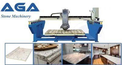 CNC Diamond Bridge Saw Machine for Granite Quartz Countertop Infrared Cutter (XZQQ625A)