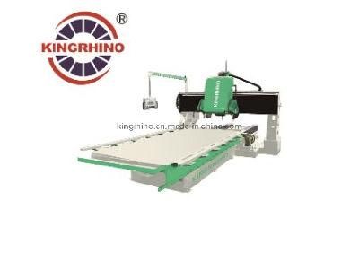 Automatic Gantry Type 2 Blades Stone Cutting Machine for Linear Profiling