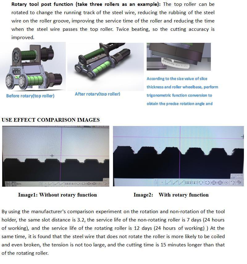 Half Conductor Application Rotary Double Material Plate Multi-Wire Cutting/Sawing Machine
