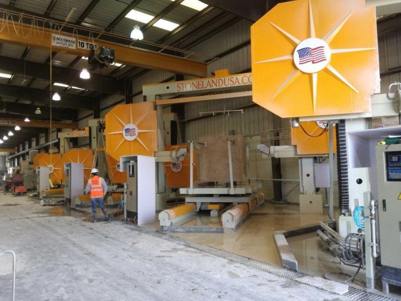 SHXJ1800 integrated type CNC wire saw shaping stone cutting machine with CE certificate