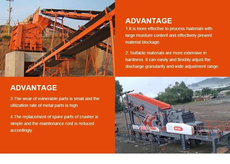 Shale Dolomite Limestone Graphite Rock Salt Stone Impact Crusher
