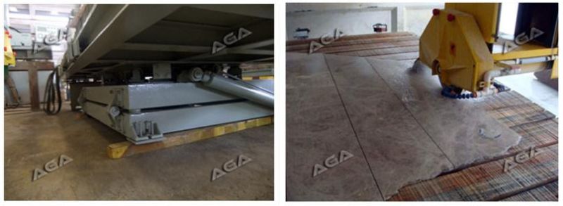 Strong Horse Power Edge Cutting Machine Blade Tilt 45° for Quarry Granite Marble Price (HQ700)