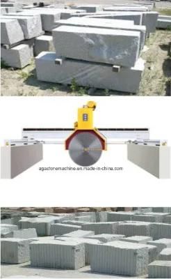 Aga Machinery High Speed Gantry Bridge Saw Machine for Quarry Stone Cutting Machinery Granite Block Cutter (DQ2500)