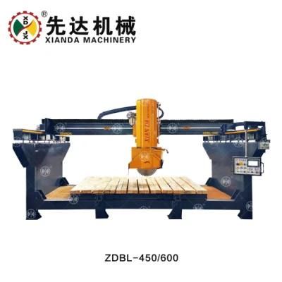 Xianda Machinery Zdbl-600 Bridge Saw Stone Cutter Machine for Granite Marble Quartz
