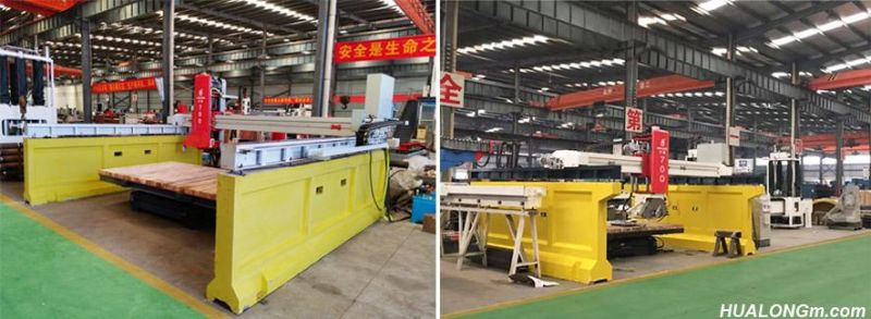 China Hualong Cheap Hlsq-700 Rock Cutting Machine Infrared Automatic Stone Saws for Sale