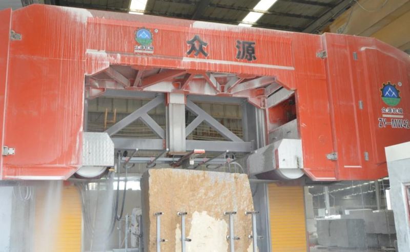 Granite Block Diamond Cutting Multi Wire Saw Machine