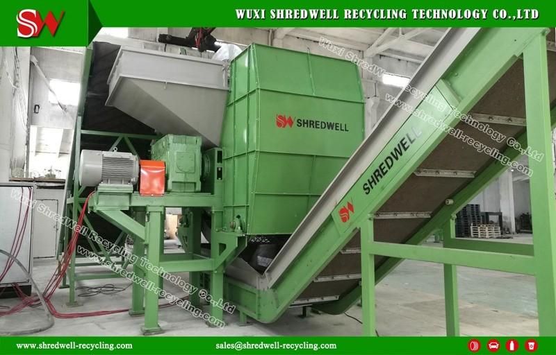 Automatic High Capacity Waste Wood Shredder