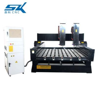 Factory Price CNC Marble Column Cutting Machine / CNC Stone Cylinder Engraving CNC Router Machines