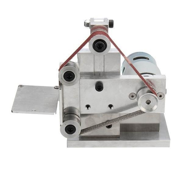Small Belt Machine DIY Polishing Machine Grinder Fixed Angle Grinder Blade Machine Desktop Belt Machine Specification 20 Type