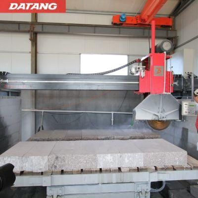 Wet Cutting Rail Saw Gang Saw Bridge Cutting Paving Stone Machine for Granite