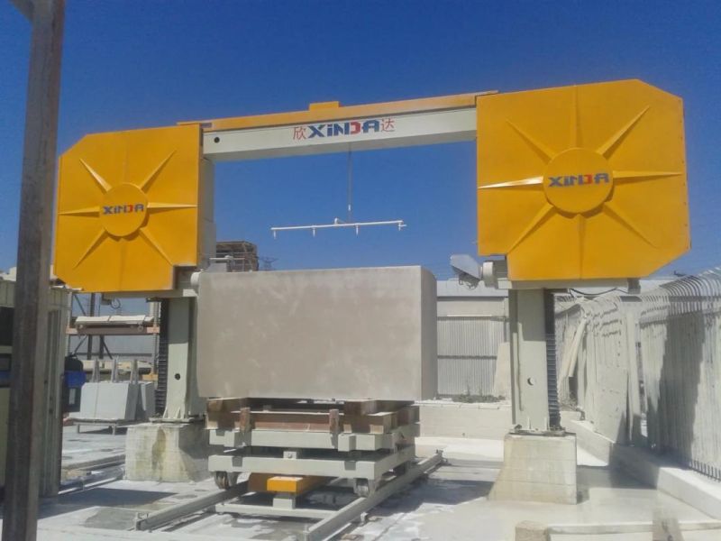SHXJ2200 Five axis CNC stone profiling wire saw cutting machine with CE certificate